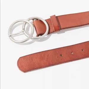 Leather Double O-Ring Belt